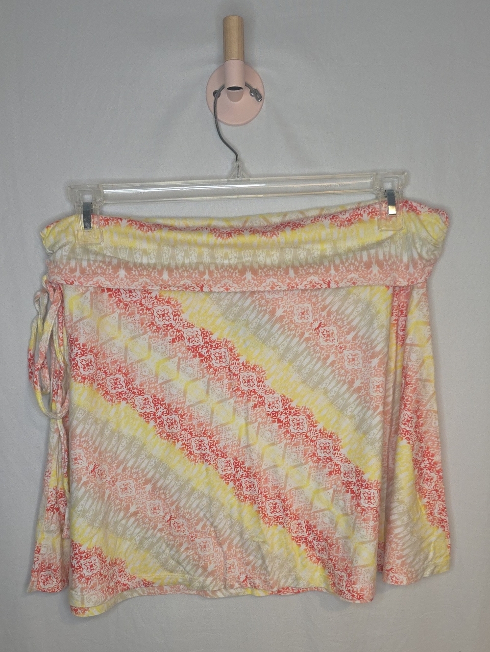 Patagonia Yellow Coral Patterned Skirt NWOT